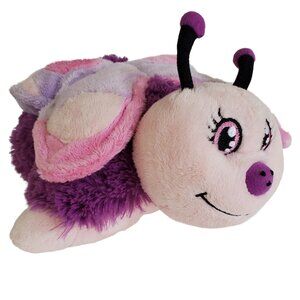 MY PILLOW PETS Pee-Wees Butterfly 11" Stuffed Animal Plush Pink Purple Foldable